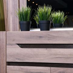 АФИНА Прихожая (модульная) крафт в Верхней Пышме - verhnyaya-pyshma.mebel24.online | фото 12