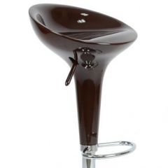 Барный стул Barneo N-100 Bomba темно-коричневый глянец в Верхней Пышме - verhnyaya-pyshma.mebel24.online | фото 2