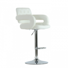 Барный стул Barneo N-135 Gregor белая в Верхней Пышме - verhnyaya-pyshma.mebel24.online | фото