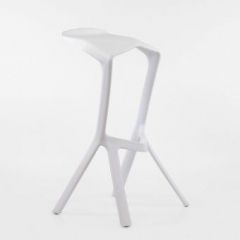 Барный стул Barneo N-227 Miura белый в Верхней Пышме - verhnyaya-pyshma.mebel24.online | фото 3