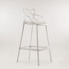 Барный стул Barneo N-235 Masters, белый, design Phillip Stark в Верхней Пышме - verhnyaya-pyshma.mebel24.online | фото 5