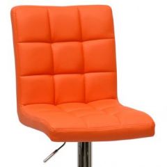 Барный стул Barneo N-48 Kruger оранжевый в Верхней Пышме - verhnyaya-pyshma.mebel24.online | фото 3