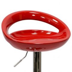 Барный стул Barneo N-6 Disco красный глянец в Верхней Пышме - verhnyaya-pyshma.mebel24.online | фото 2