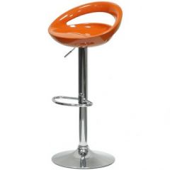 Барный стул Barneo N-6 Disco оранжевый глянец в Верхней Пышме - verhnyaya-pyshma.mebel24.online | фото 1
