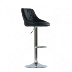 Барный стул Barneo N-83 Comfort (Комфорт) черный в Верхней Пышме - verhnyaya-pyshma.mebel24.online | фото