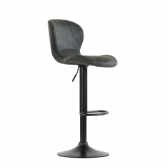 Барный стул Barneo N-86 Time / Black / VPU Dark Gray Vintage серый винтаж 970-11 в Верхней Пышме - verhnyaya-pyshma.mebel24.online | фото