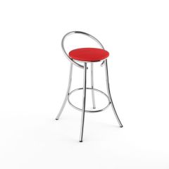 Барный стул Фуриант красный матовый-803м в Верхней Пышме - verhnyaya-pyshma.mebel24.online | фото 1