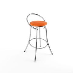 Барный стул Фуриант оранжевый-843 в Верхней Пышме - verhnyaya-pyshma.mebel24.online | фото