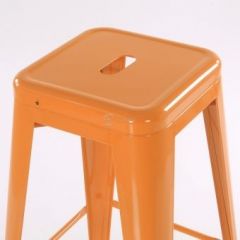 Барный табурет Barneo N-241 Tolix Style (RAL2003 оранжевый) в Верхней Пышме - verhnyaya-pyshma.mebel24.online | фото 3
