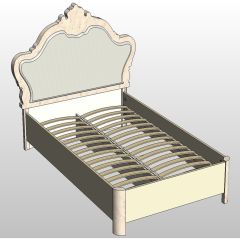 Детская Мишель (белый матовый/экокожа) в Верхней Пышме - verhnyaya-pyshma.mebel24.online | фото 3