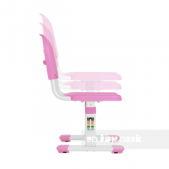 Комплект парта + стул трансформеры Cantare Pink в Верхней Пышме - verhnyaya-pyshma.mebel24.online | фото 7