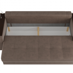 Диван-кровать "SMART" 4 Б4-3т-Б3 СК (Kongo brown) в Верхней Пышме - verhnyaya-pyshma.mebel24.online | фото 4