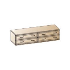 Гостиная Карина Композиция 5 (Ясень Асахи) в Верхней Пышме - verhnyaya-pyshma.mebel24.online | фото 5