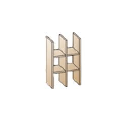 Гостиная Карина Композиция 6 (Ясень Асахи) в Верхней Пышме - verhnyaya-pyshma.mebel24.online | фото 3