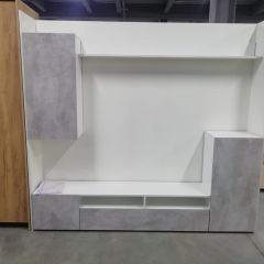 Гостиная МГС 4 (Белый/Цемент светлый) в Верхней Пышме - verhnyaya-pyshma.mebel24.online | фото 7