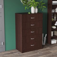 Комод Лофт 5 ящиков (Венге) в Верхней Пышме - verhnyaya-pyshma.mebel24.online | фото