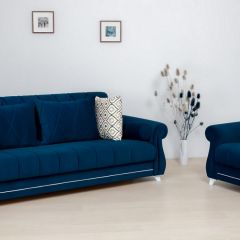 Комплект Роуз ТД 410 диван-кровать + кресло + комплект подушек в Верхней Пышме - verhnyaya-pyshma.mebel24.online | фото