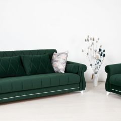 Комплект Роуз ТД 411 диван-кровать + кресло + комплект подушек в Верхней Пышме - verhnyaya-pyshma.mebel24.online | фото 1
