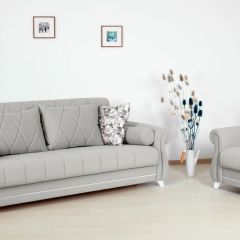 Комплект Роуз ТД 414 диван-кровать + кресло + комплект подушек в Верхней Пышме - verhnyaya-pyshma.mebel24.online | фото