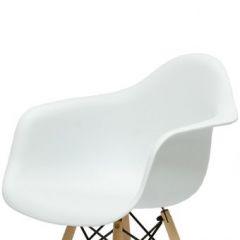 Кресло Barneo N-14 WoodMold белый в Верхней Пышме - verhnyaya-pyshma.mebel24.online | фото 3