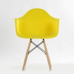 Кресло Barneo N-14 WoodMold желтый в Верхней Пышме - verhnyaya-pyshma.mebel24.online | фото 2