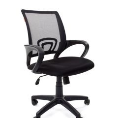 Кресло для оператора CHAIRMAN 696 black (ткань TW-11/сетка TW-01) в Верхней Пышме - verhnyaya-pyshma.mebel24.online | фото