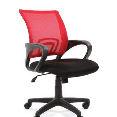 Кресло для оператора CHAIRMAN 696 black (ткань TW-11/сетка TW-69) в Верхней Пышме - verhnyaya-pyshma.mebel24.online | фото 1