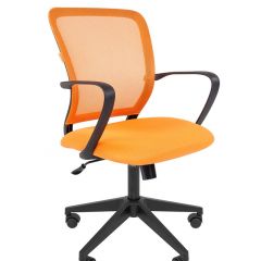 Кресло для оператора CHAIRMAN 698 (ткань/сетка TW - оранжевый) в Верхней Пышме - verhnyaya-pyshma.mebel24.online | фото