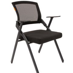 Кресло для посетителей CHAIRMAN NEXX (ткань стандарт черный/сетка DW-01) в Верхней Пышме - verhnyaya-pyshma.mebel24.online | фото