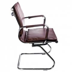 Кресло для посетителя Бюрократ CH-993-Low-V/Brown коричневый в Верхней Пышме - verhnyaya-pyshma.mebel24.online | фото 2