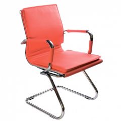 Кресло для посетителя Бюрократ CH-993-Low-V/Red красный в Верхней Пышме - verhnyaya-pyshma.mebel24.online | фото