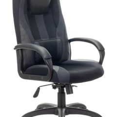 Кресло компьютерное BRABIX PREMIUM "Rapid GM-102" (экокожа/ткань, черное/серое) 532105 в Верхней Пышме - verhnyaya-pyshma.mebel24.online | фото