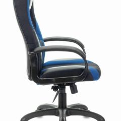 Кресло компьютерное BRABIX PREMIUM "Rapid GM-102" (экокожа/ткань, черное/синее) 532106 в Верхней Пышме - verhnyaya-pyshma.mebel24.online | фото 3