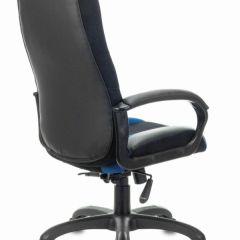 Кресло компьютерное BRABIX PREMIUM "Rapid GM-102" (экокожа/ткань, черное/синее) 532106 в Верхней Пышме - verhnyaya-pyshma.mebel24.online | фото 4