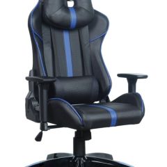 Кресло компьютерное BRABIX "GT Carbon GM-120" (черное/синее) 531930 в Верхней Пышме - verhnyaya-pyshma.mebel24.online | фото 1