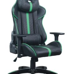 Кресло компьютерное BRABIX "GT Carbon GM-120" (черное/зеленое) 531929 в Верхней Пышме - verhnyaya-pyshma.mebel24.online | фото