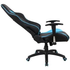 Кресло компьютерное BRABIX "GT Master GM-110" (черное/голубое) 531928 в Верхней Пышме - verhnyaya-pyshma.mebel24.online | фото 5