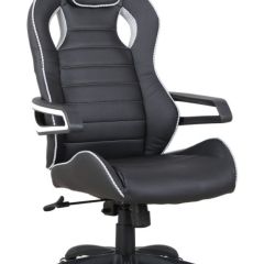 Кресло компьютерное BRABIX "Techno Pro GM-003" (черное/серое, вставки серые) 531814 в Верхней Пышме - verhnyaya-pyshma.mebel24.online | фото