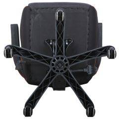 Кресло компьютерное BRABIX Techno Pro GM-003 (ткань черное/серое, вставки оранжевые) 531813 в Верхней Пышме - verhnyaya-pyshma.mebel24.online | фото 9