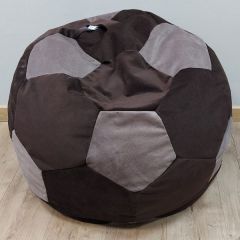 Кресло-мешок Мяч M (Vital Chocolate-Vital Java) в Верхней Пышме - verhnyaya-pyshma.mebel24.online | фото