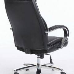 Кресло офисное BRABIX "Advance EX-575" (хром/экокожа/черное) 531825 в Верхней Пышме - verhnyaya-pyshma.mebel24.online | фото 4