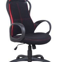 Кресло офисное BRABIX PREMIUM "Force EX-516" (ткань черное/вставки красные) 531571 в Верхней Пышме - verhnyaya-pyshma.mebel24.online | фото 2