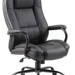 Кресло офисное BRABIX "Heavy Duty HD-002" (экокожа/черное) 531829 в Верхней Пышме - verhnyaya-pyshma.mebel24.online | фото 2