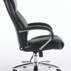 Кресло офисное BRABIX PREMIUM "Advance EX-575" (хром, экокожа, черное) 531825 в Верхней Пышме - verhnyaya-pyshma.mebel24.online | фото 3