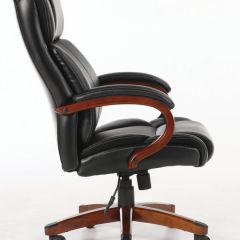 Кресло офисное BRABIX PREMIUM "Magnum EX-701" (дерево, рециклированная кожа, черное) 531827 в Верхней Пышме - verhnyaya-pyshma.mebel24.online | фото 3