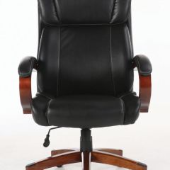 Кресло офисное BRABIX PREMIUM "Magnum EX-701" (дерево, рециклированная кожа, черное) 531827 в Верхней Пышме - verhnyaya-pyshma.mebel24.online | фото 4
