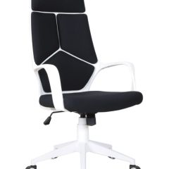Кресло офисное BRABIX PREMIUM "Prime EX-515" (пластик белый, ткань, черное) 531812 в Верхней Пышме - verhnyaya-pyshma.mebel24.online | фото