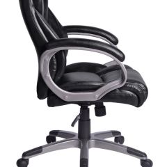 Кресло офисное BRABIX "Eldorado EX-504", экокожа, черное, 530874 в Верхней Пышме - verhnyaya-pyshma.mebel24.online | фото 2