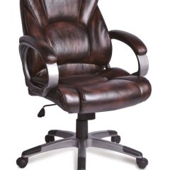 Кресло офисное BRABIX "Eldorado EX-504" (коричневое) 530875 в Верхней Пышме - verhnyaya-pyshma.mebel24.online | фото 1