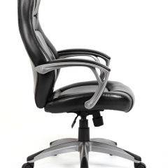 Кресло офисное BRABIX "Turbo EX-569" (экокожа, спортивный дизайн, черное) 531014 в Верхней Пышме - verhnyaya-pyshma.mebel24.online | фото 3